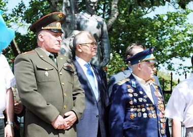 Новый Регион: На Шерпенском плацдарме перезахоронены останки бойцов Красной Армии (ФОТО)