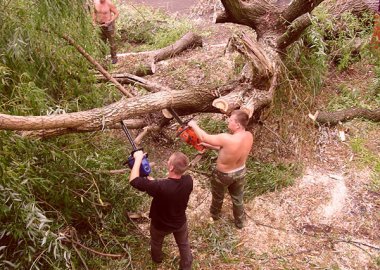 Новый Регион: Ураган нанес существенный урон Каменскому району Приднестровья (ФОТО)