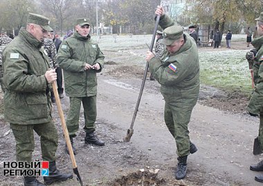 Новый Регион: В столице Приднестровья заложили Аллею миротворцев (ФОТО)