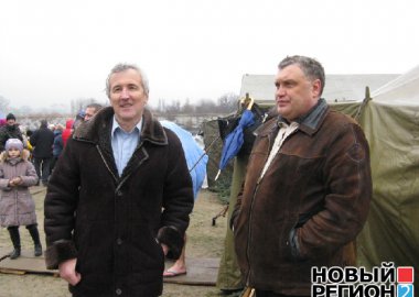Новый Регион: Крещенские купания в Приднестровье проходят под дождем (ФОТО)