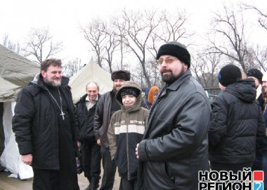 Новый Регион: Крещенские купания в Приднестровье проходят под дождем (ФОТО)